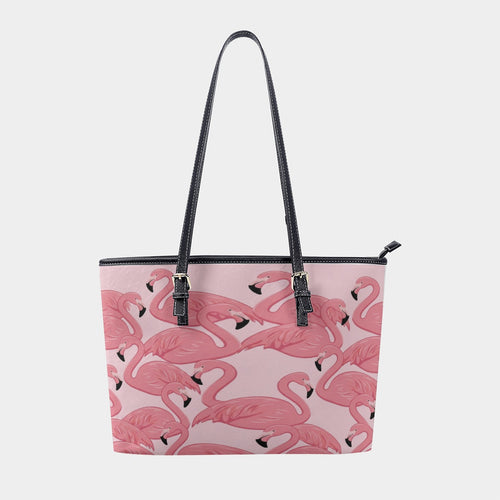 Caribbean Flamingo Paradise Tote Bag