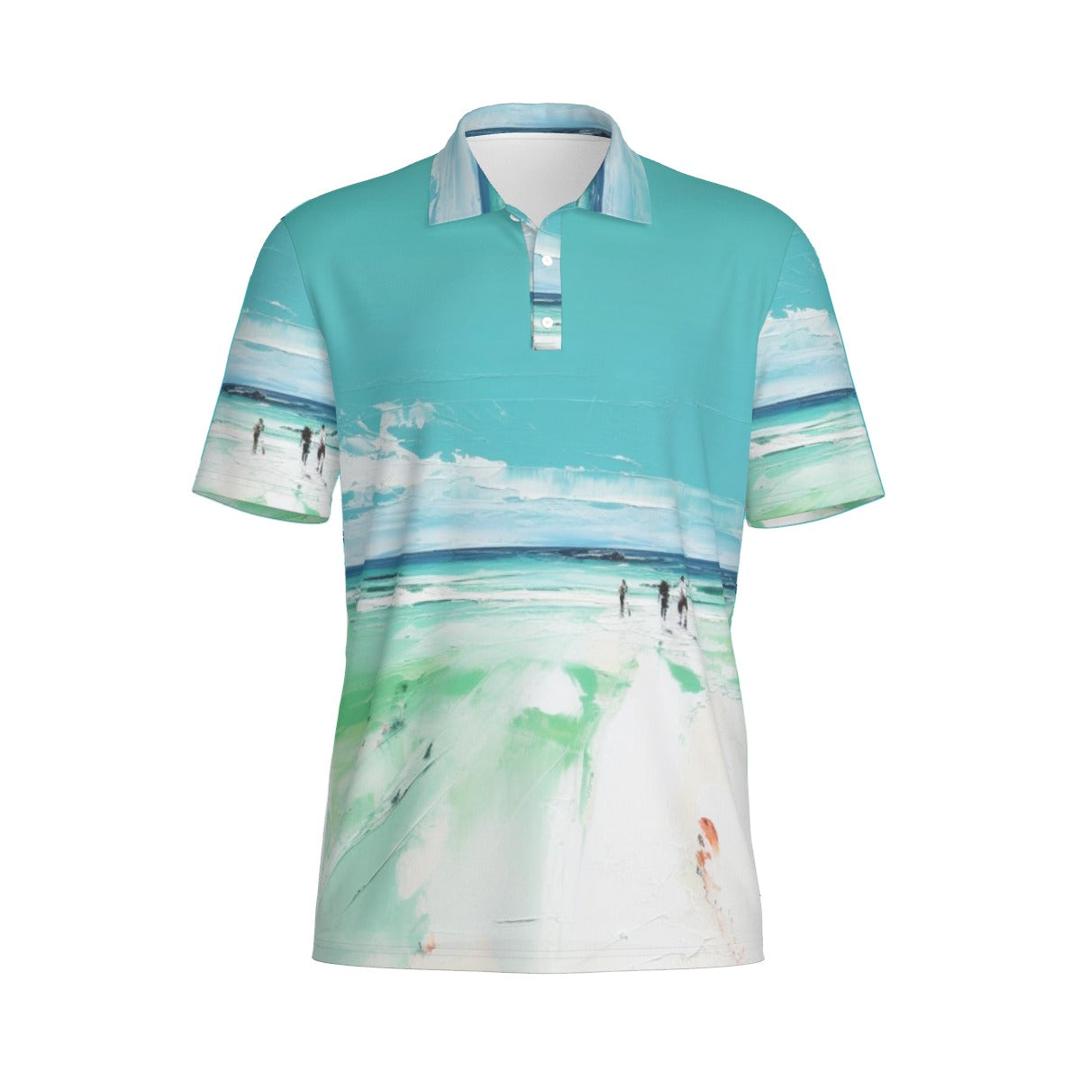 Turquoise Tide Men's Performance Polo