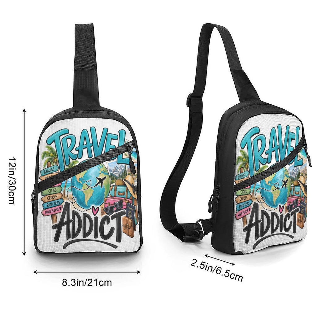 Travel Addict Adventure Crossbody Bag