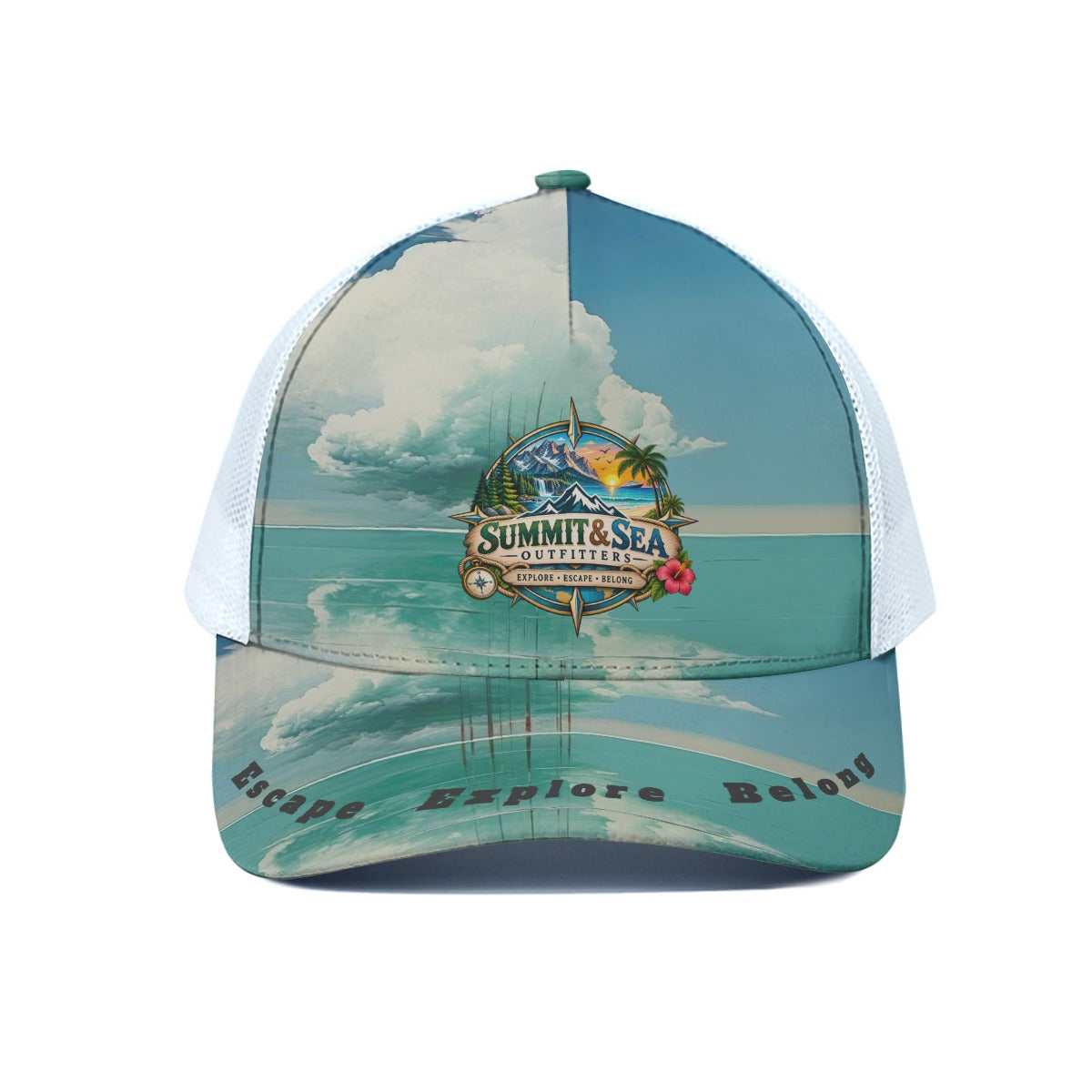 Ocean Horizon Adventure Trucker Hat