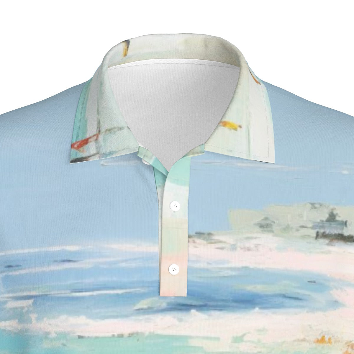 Sunset Shores Men's Performance Polo