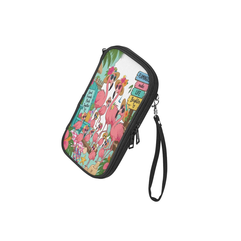 Flamingo Fiesta Travel Passport Holder
