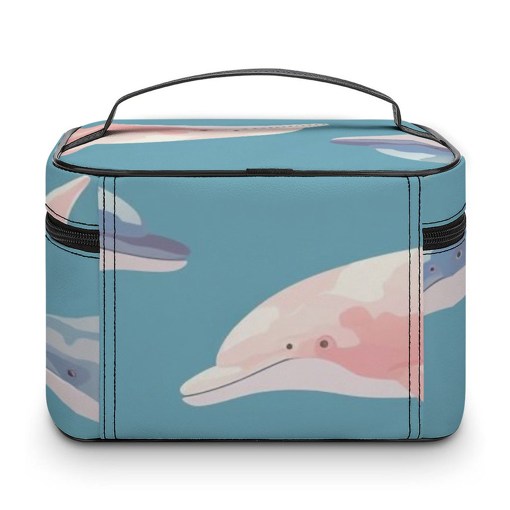 Caribbean Dolphin Travel Cosmetic Bag
