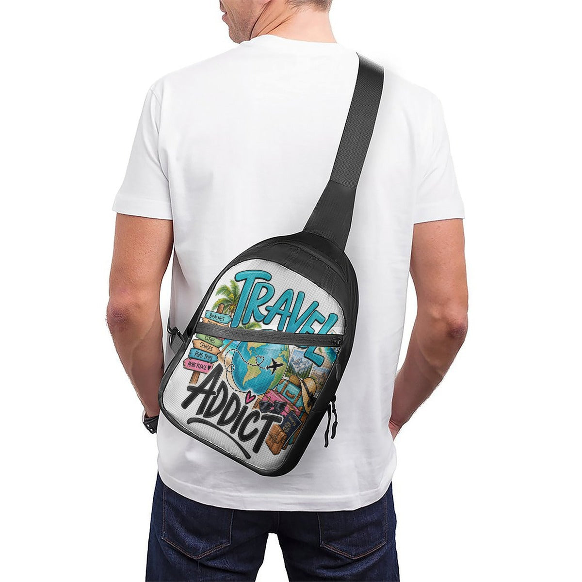Travel Addict Adventure Crossbody Bag
