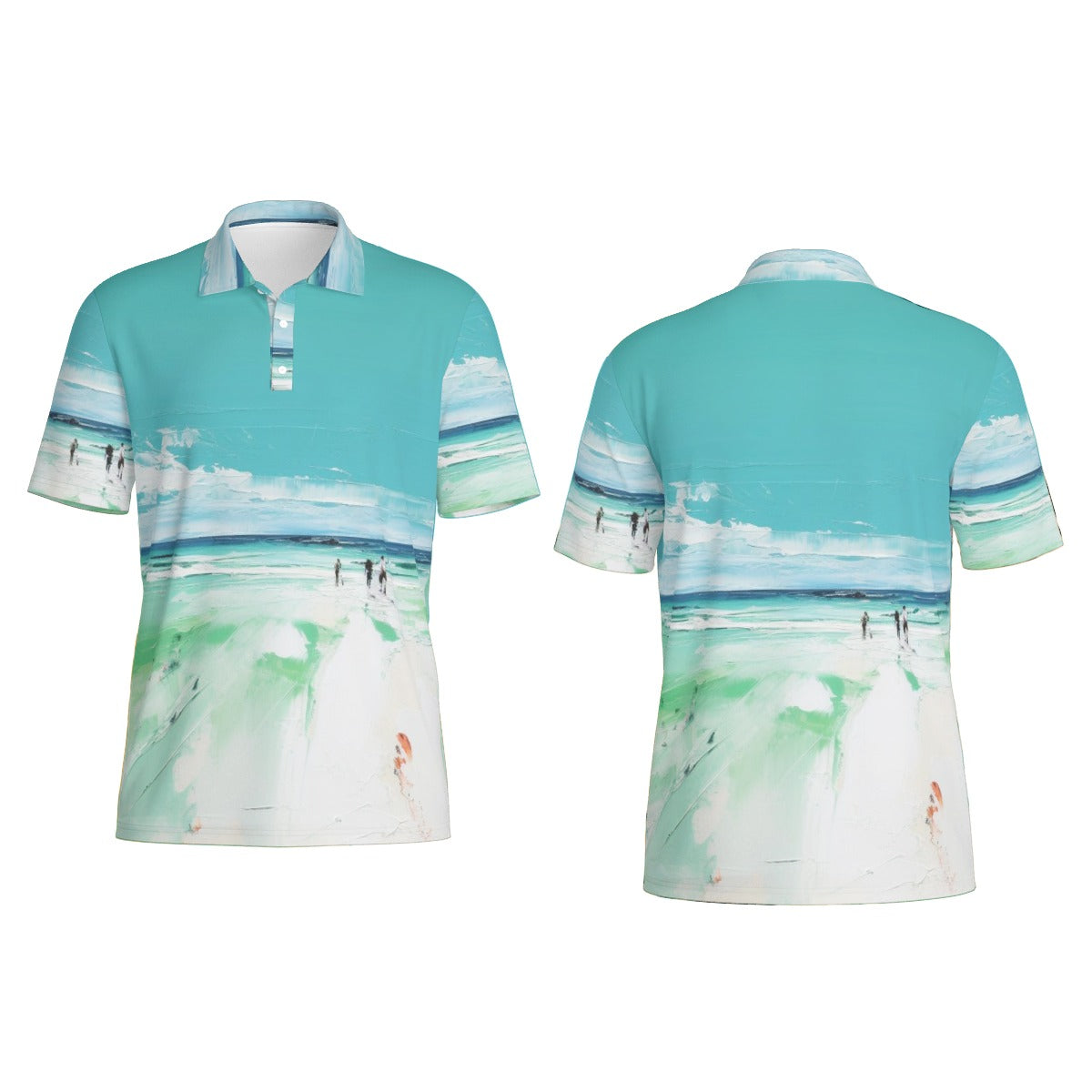 Turquoise Tide Men's Performance Polo