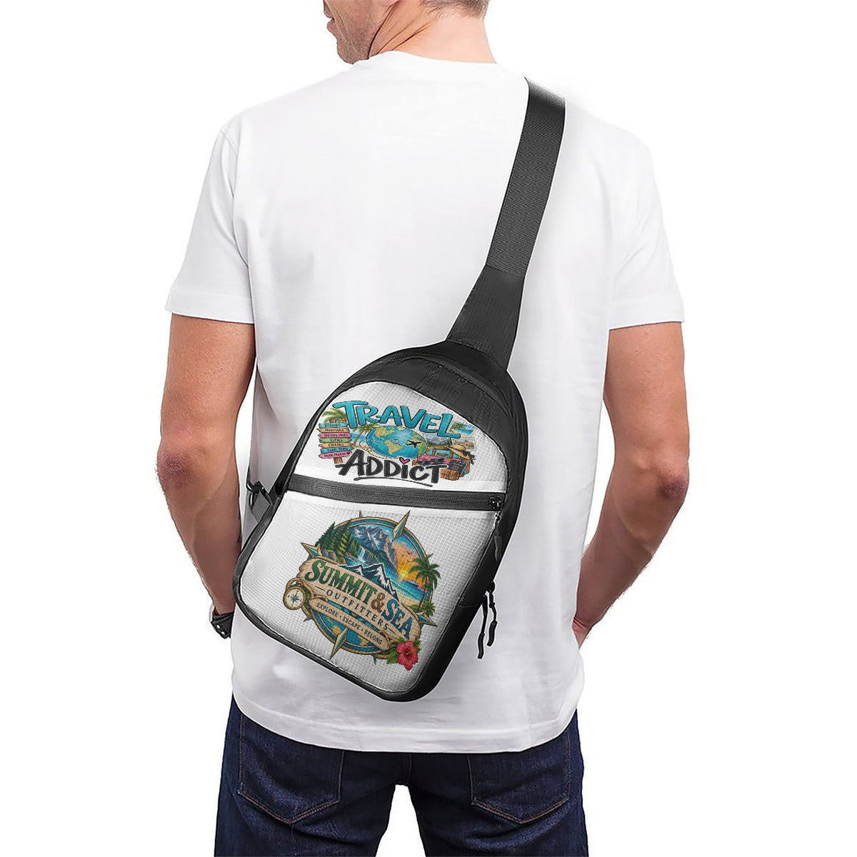 Summit & Sea Travel Addict Crossbody Bag