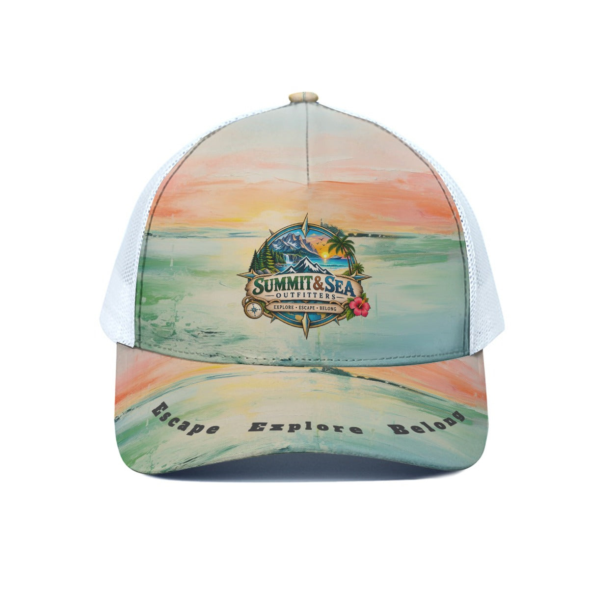 Sea Glass Skies Trucker Hat