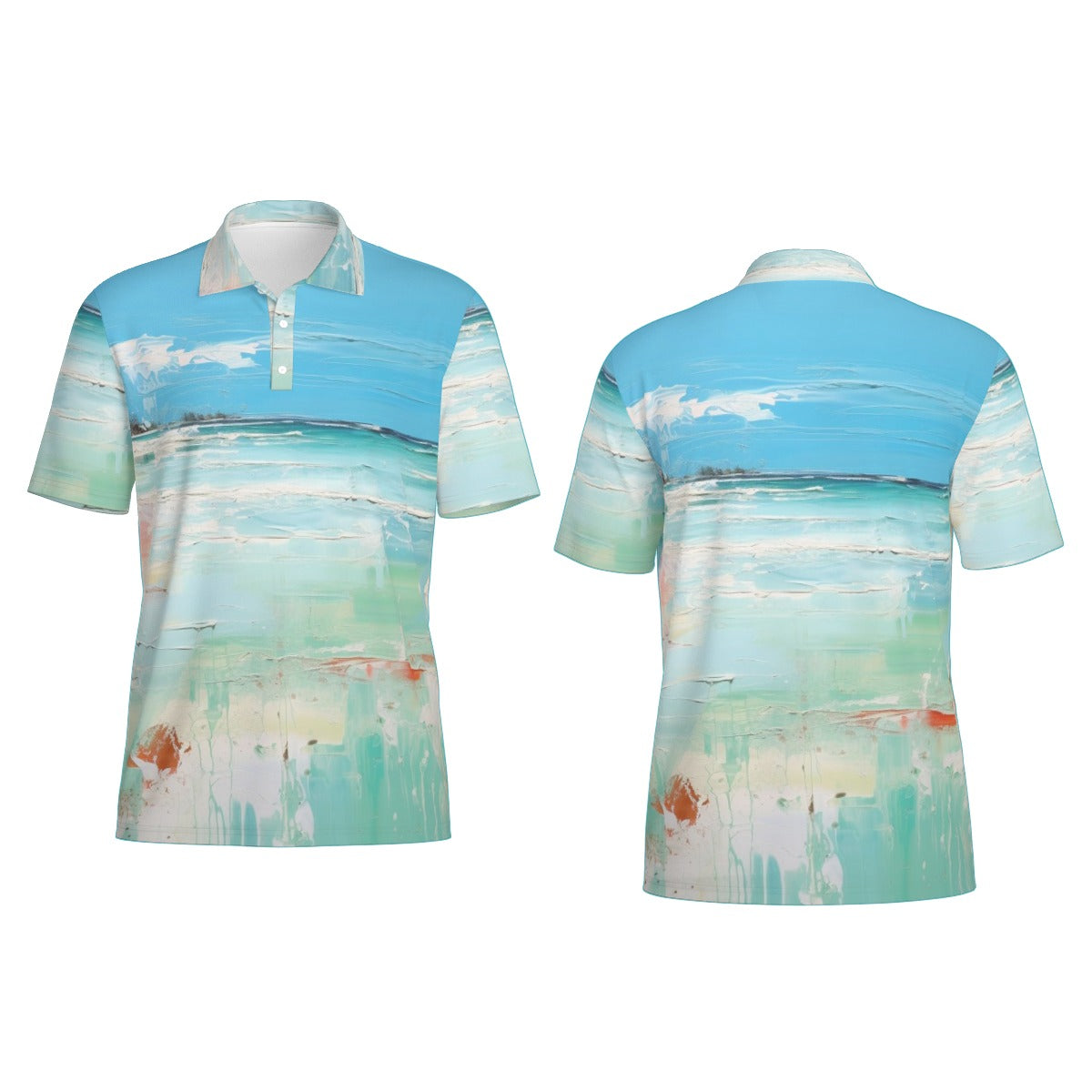 Coastal Horizon Men's Performance Polo