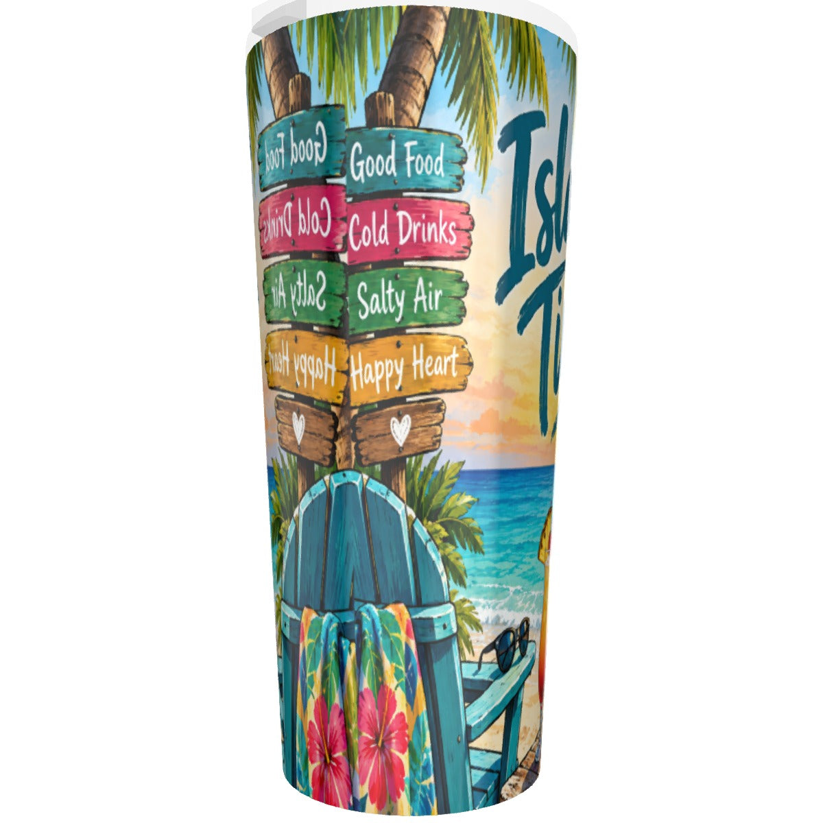 Island Time 30oz Tropical Escape Tumbler