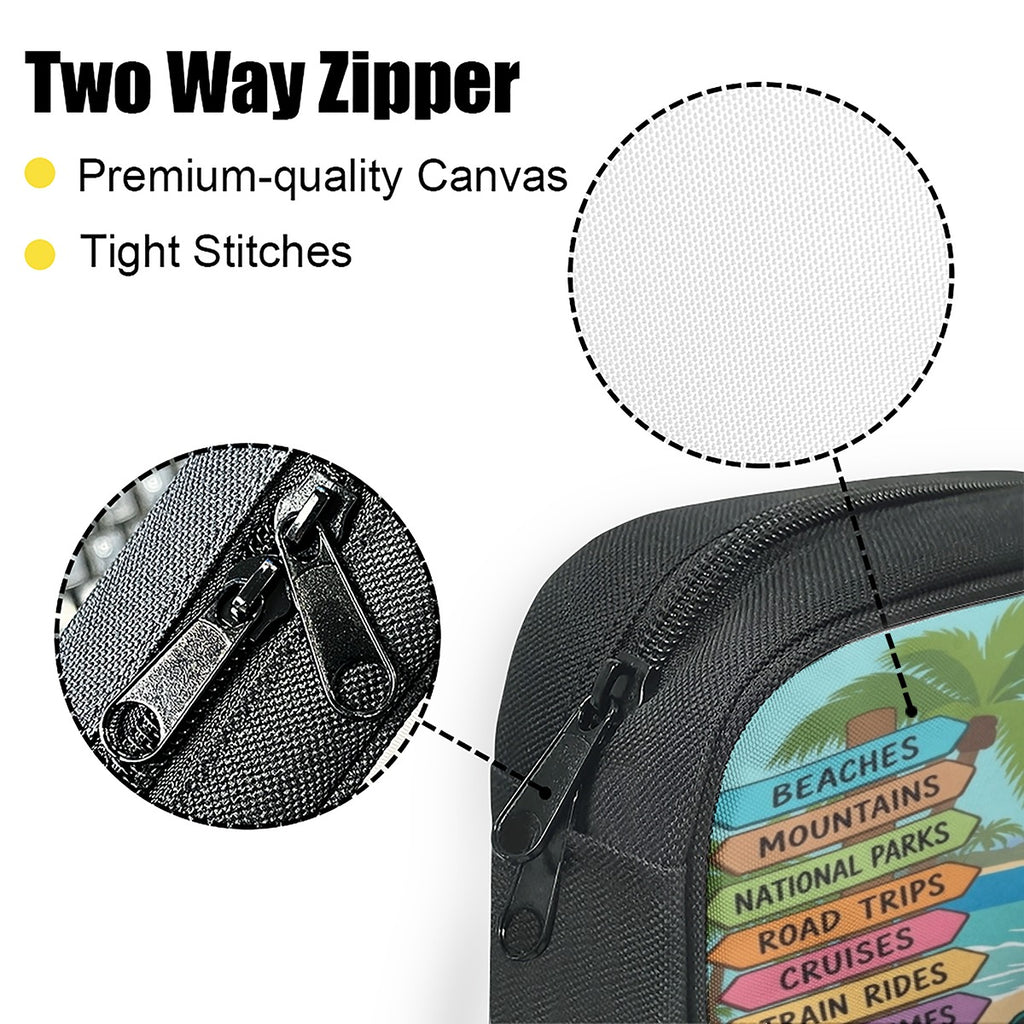Simple Canvas Storage Bag Single Printing