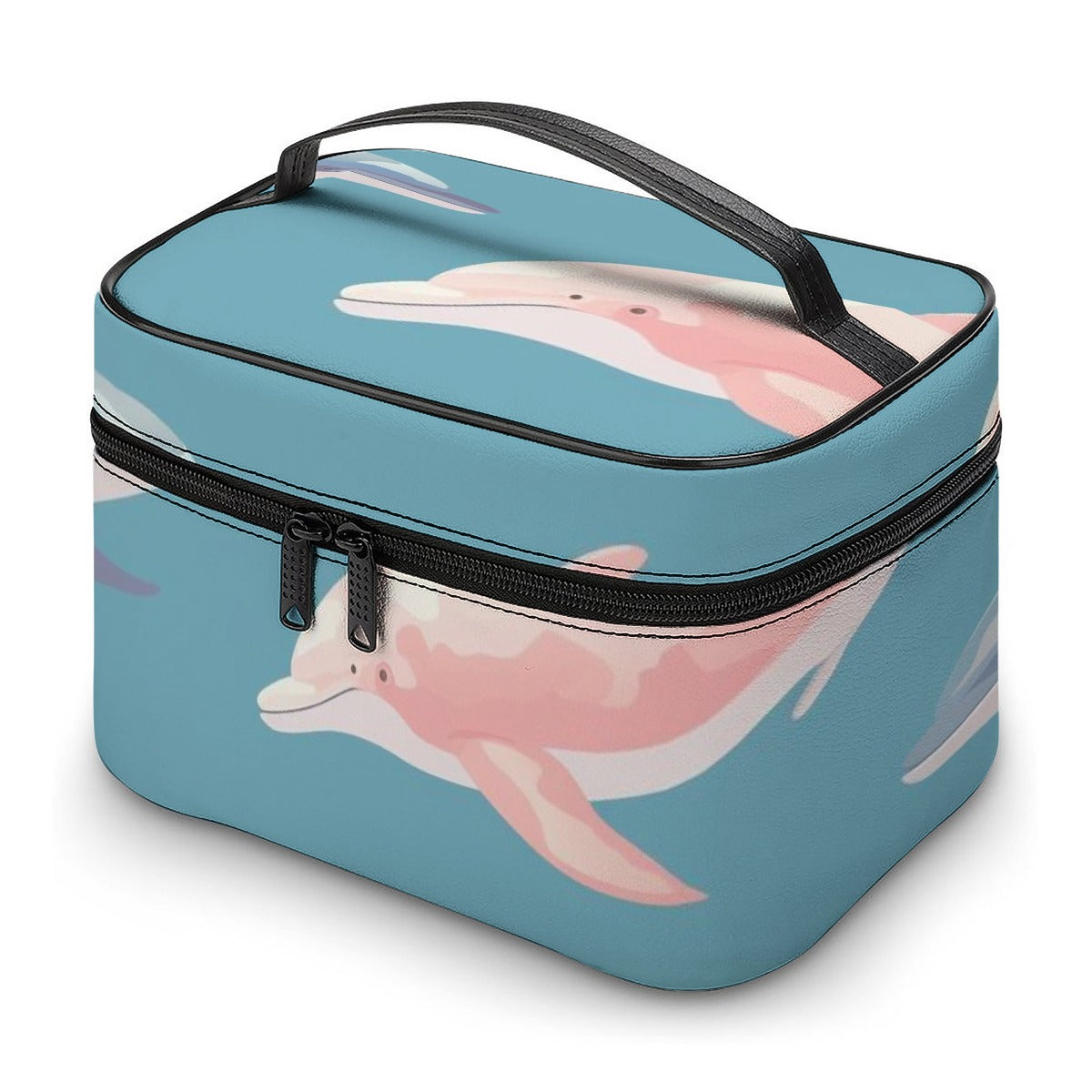 Caribbean Dolphin Travel Cosmetic Bag