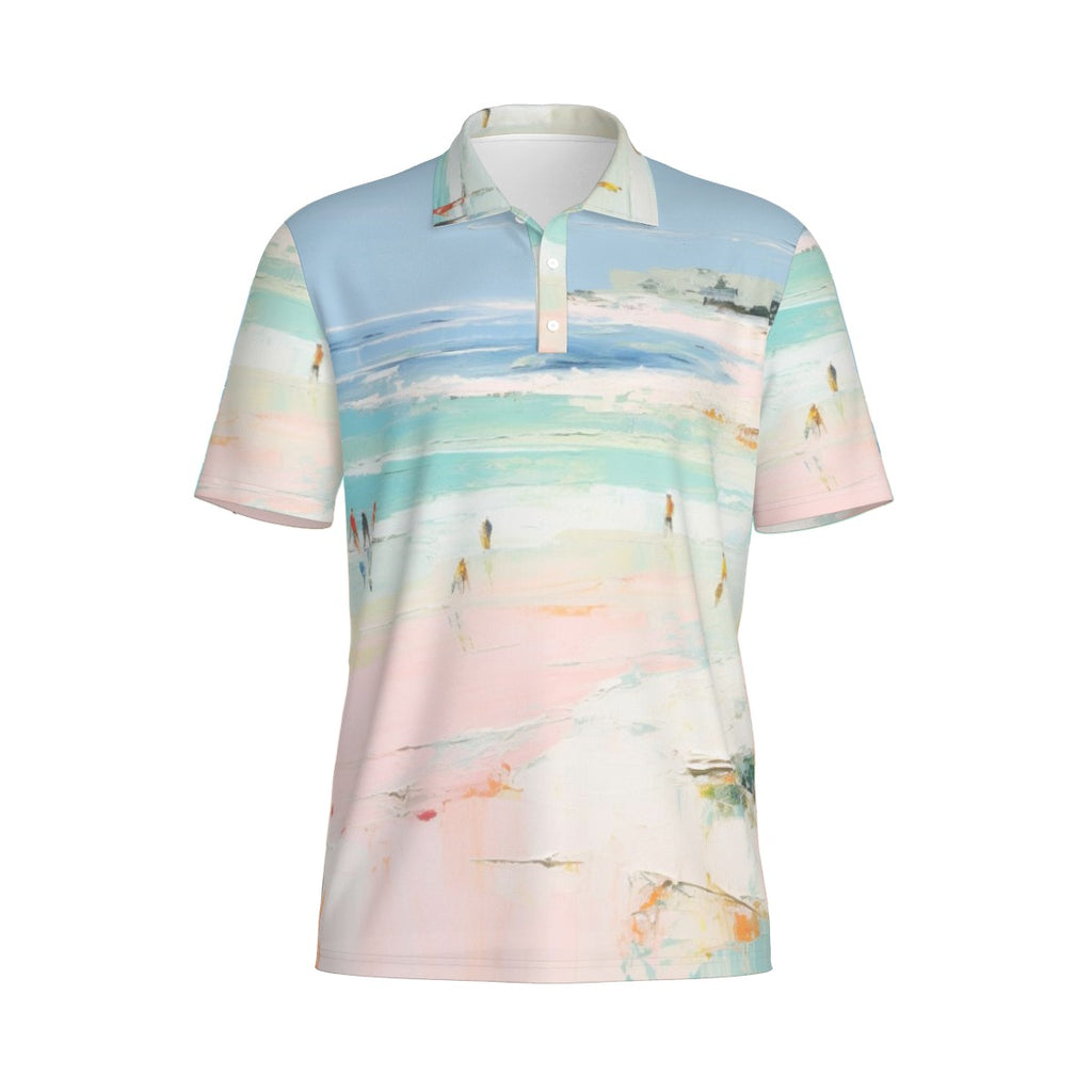Sunset Shores Men's Performance Polo