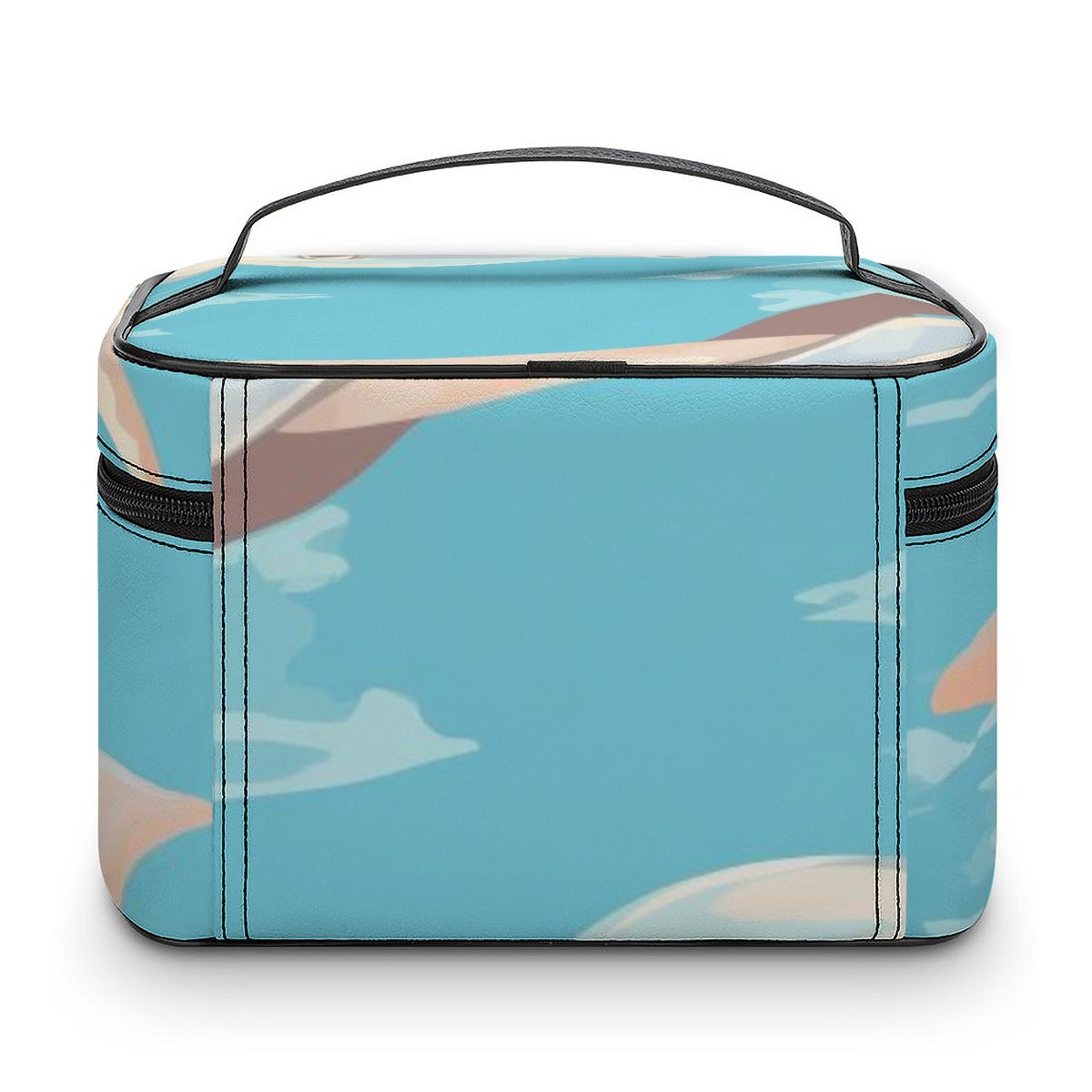 Ocean Breeze Coastal Travel Cosmetic Bag