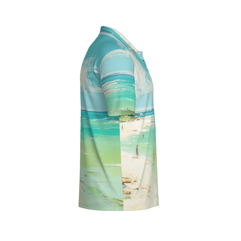 Sea Glass Shores Men's Performance Polo