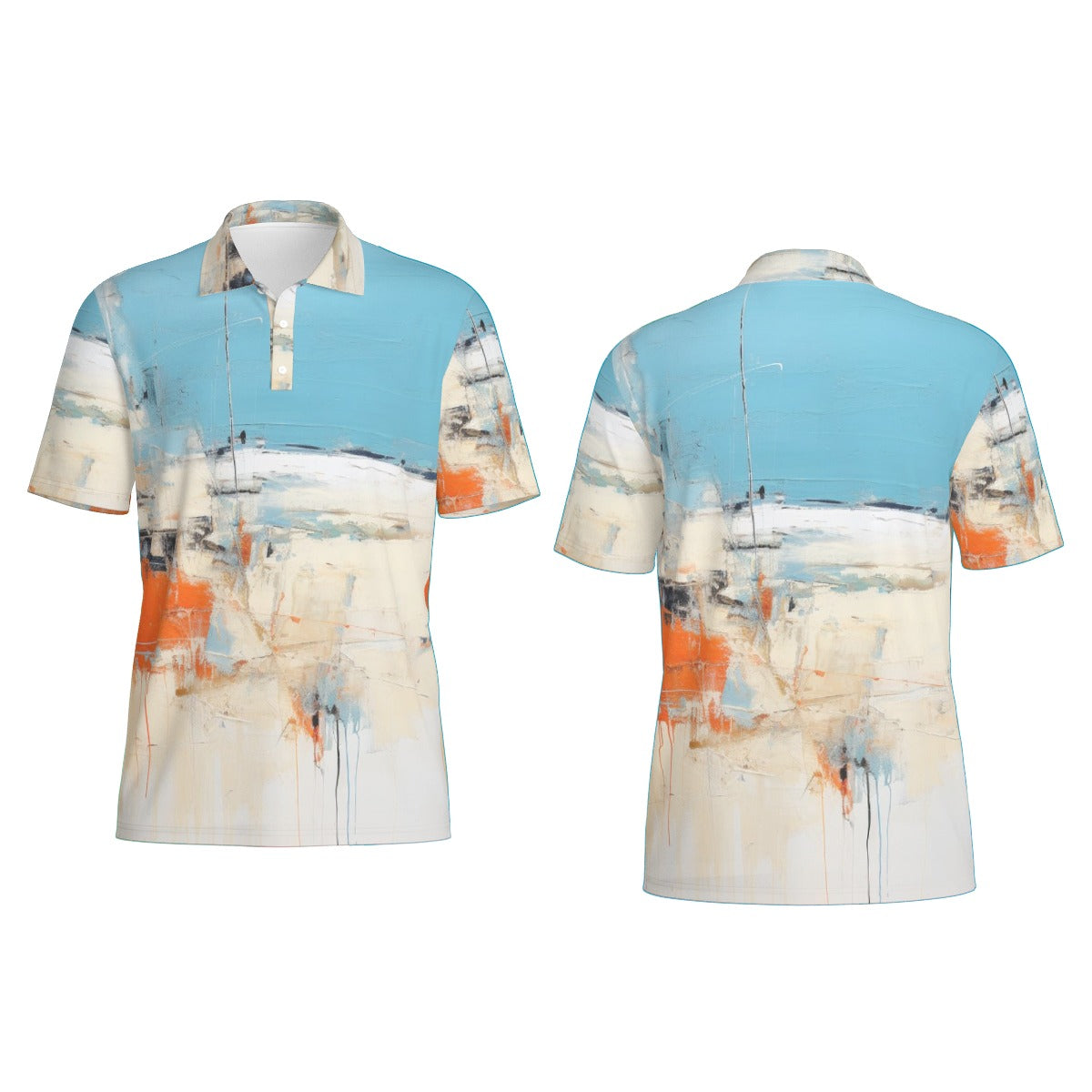 Coastal Horizon Men's Performance Polo
