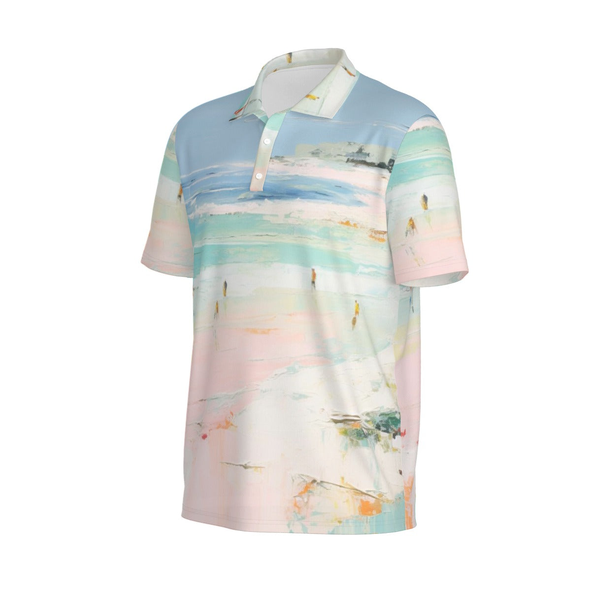 Sunset Shores Men's Performance Polo