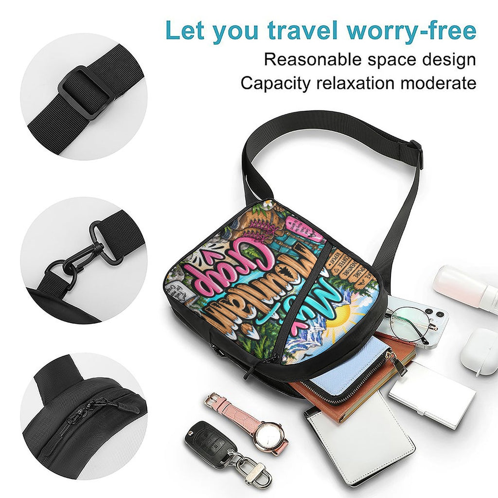 My Mountain Crap Adventure Crossbody Bag