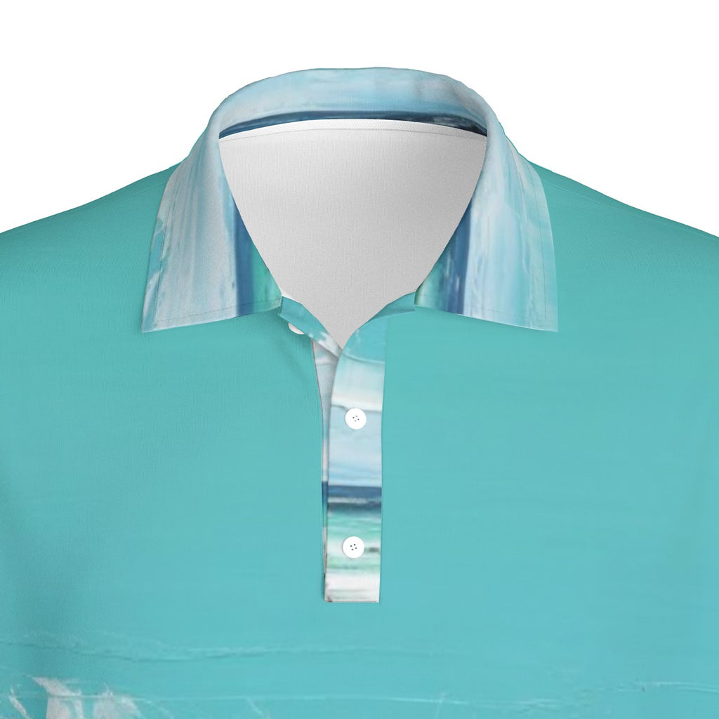 Turquoise Tide Men's Performance Polo