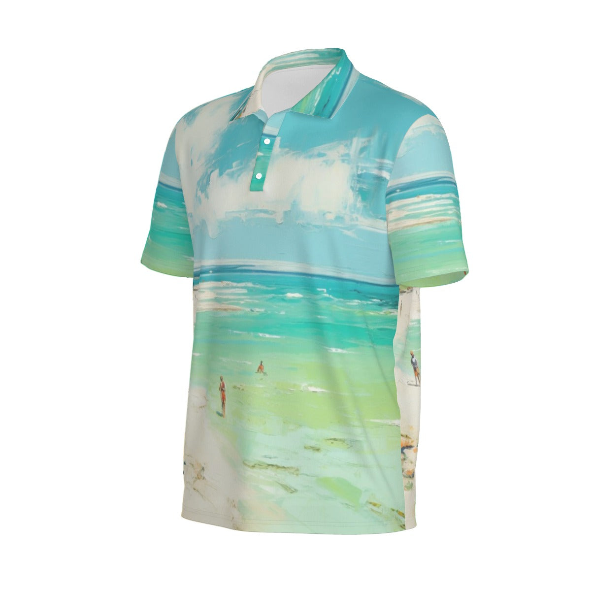 Sea Glass Shores Men's Performance Polo