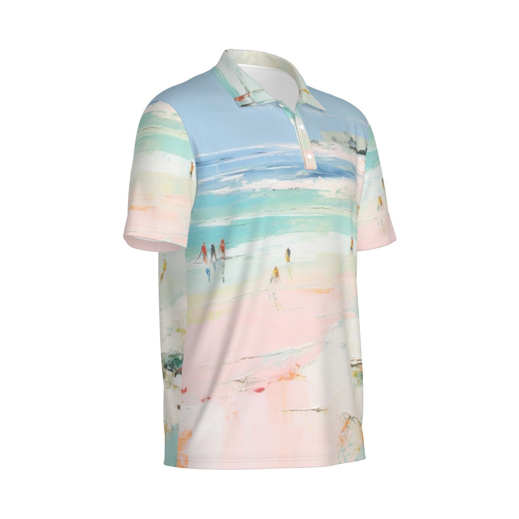 Sunset Shores Men's Performance Polo